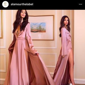 Alamour the Label, Rose Gold Dress